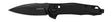 Kershaw Monitor Series 2041 Folding Knife, 3 in L Blade, Steel Blade, 1-Blade, Textured Handle, Black Handle