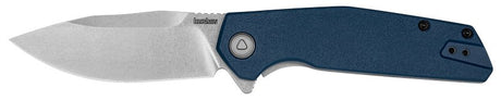 Kershaw Lucid Series 2036 Pocket Knife, 3.2 in L Blade, Stainless Steel Blade, 1-Blade, Contoured, Secure Grip Handle