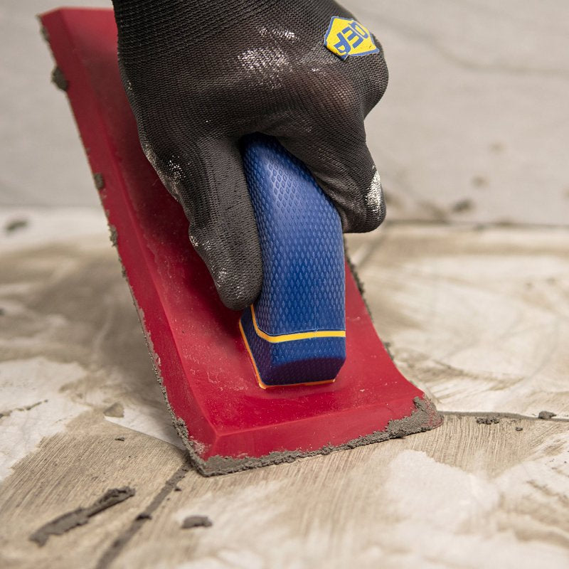 QEP 10069 Grout Float, 10 in L, 3-1/2 in W, Non-Slip Handle, Aluminum/Rubber