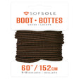 Sof Sole 60 in. Balck-Brown Boot Laces