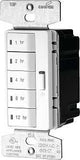 Eaton Wiring Devices PT18H-W-K Programmable Hour Timer, 15 A, 120 V, 1800 W, 1, 2, 4, 8, 12 hr Off Time Setting, White