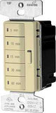 Eaton Wiring Devices PT18M-V-K Programmable Minute Timer, 15 A, 120 V, 1800 W, 5, 10, 15, 30, 60 min Off Time Setting