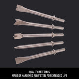 Craftsman Air Chisel Set 5 pc