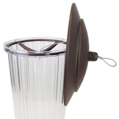 Perky-Pet Squirrel-Be-Gone Wild Bird 4 lb Plastic Ladder Bird Feeder 4 ports, Pack of 2