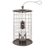 Perky-Pet Wild Bird 3 lb Metal Wire Wire Cage Bird Feeder 4 ports, Pack of 2