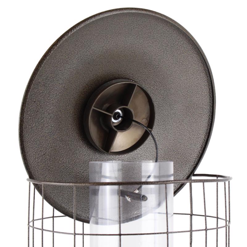 Perky-Pet Wild Bird 3 lb Metal Wire Wire Cage Bird Feeder 4 ports, Pack of 2