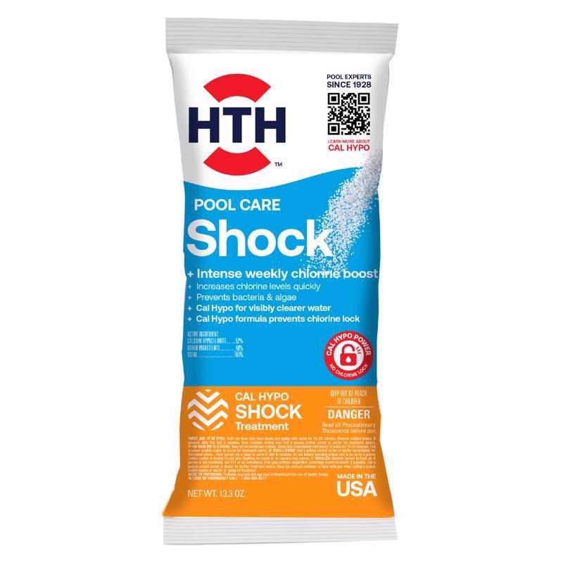 HTH Pool Care Granule Shock Treatment 13.3 oz, Pack of 18