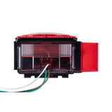 Blazer Red Square Stop/Tail/Turn Combination Tail Light, Pack of 2