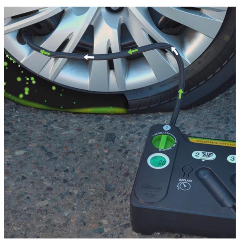 Slime Analog Flat Tire Repair For Car/Trailer, Pack of 2