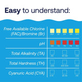 HTH Pool Care Liquid 6-Way Test Kit 6 ct