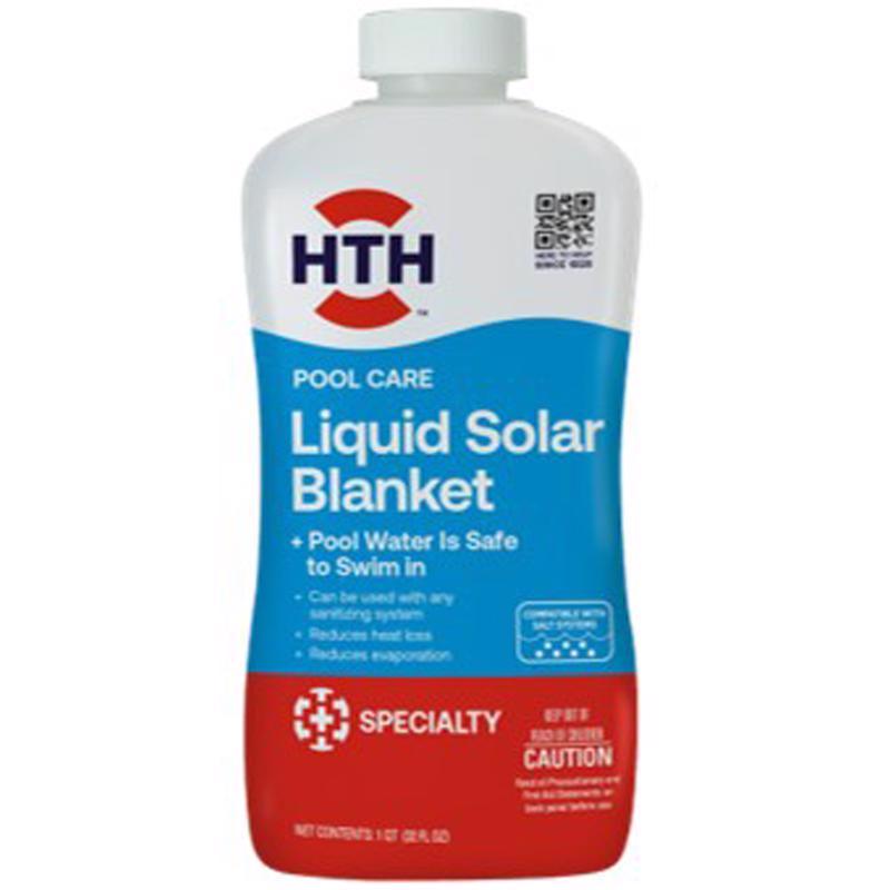 HTH Pool Care Liquid Solar Covers 32 oz, Pack of 4