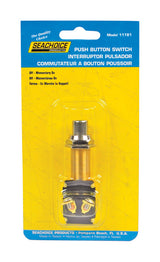 Seachoice Push Button Starter/Horn Switch Brass