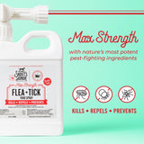 Skout's Honor Liquid Dog Flea and Tick Spray Cedarwood oil, Peppermint oil, Eugenol and Sodium Laury