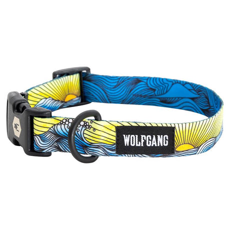 Wolfgang Multicolored DawnPatrol Polyester Dog Collar Small