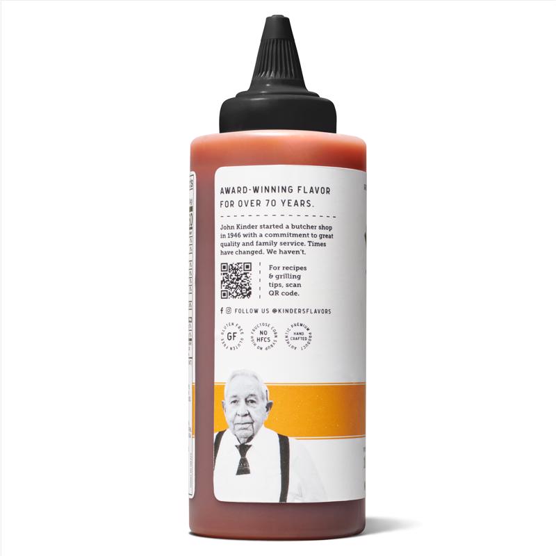 Kinder's Honey Hot BBQ Sauce 15.5 oz