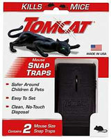 Tomcat 0361510 Mouse Snap Trap, 2 in L, 4-3/4 in W, 6 in H
