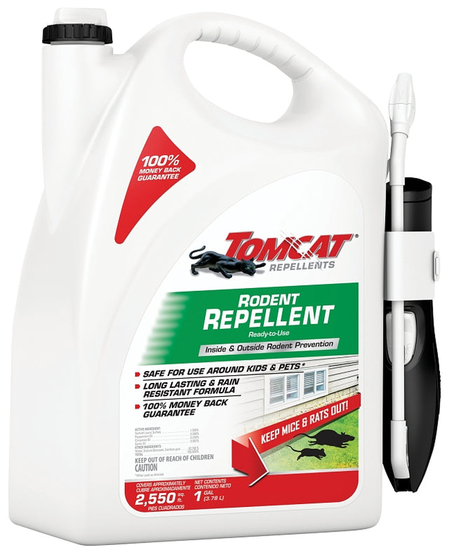 Tomcat 368208 Rodent Repellent with Comfort Wand, Ready-to-Use, Repels: Mice, Rats