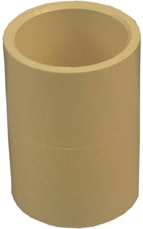 Nibco T00030D Pipe Coupling, 1/2 in, Slip-Joint, CPVC, Beige, SCH 40 Schedule, 400 psi Pressure