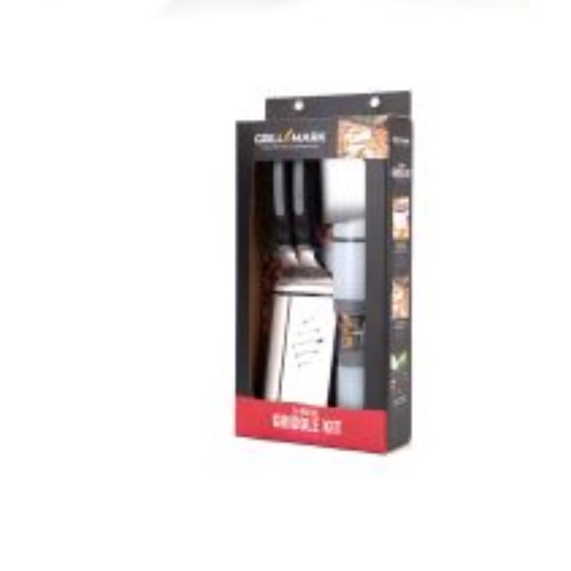 Grill Mark Stainless Steel Grilling Accessory Kit 5 pc
