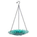 Nature's Way Ecocycle 0.63 qt Glass/Metal Hanging Bird Feeder