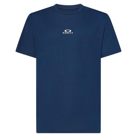 Oakley Bark New M Short Sleeve Men's Crew Neck Navy Tee Shirt