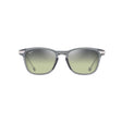 Maui Jim ManaOlana Unisex Shiny Trans Grey w/Silver Frame Maui HT Lens Polarized Sunglasses