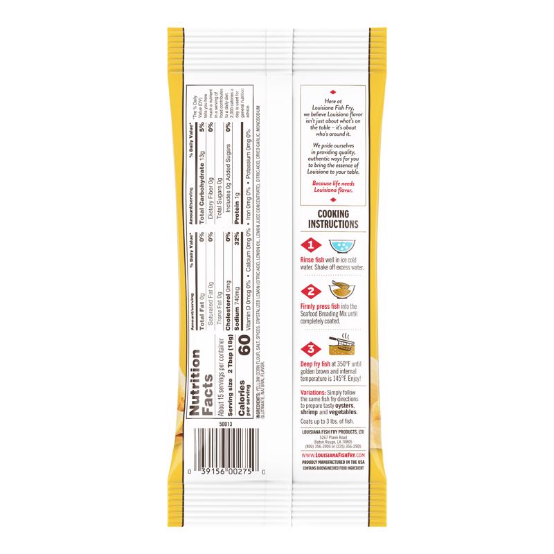 Louisiana Fish Fry New Orleans Lemon Seasoning 10 oz