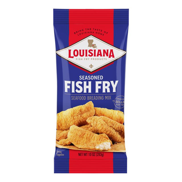 Louisiana Fish Fry Seasoned Fish Fry Seasoning 10 oz