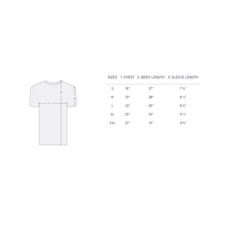Costa L Short Sleeve Men's Crew Neck Dark Heather Prado Tee Shirt