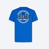 Costa XL Short Sleeve Men's Crew Neck Royal Blue Prado Tee Shirt