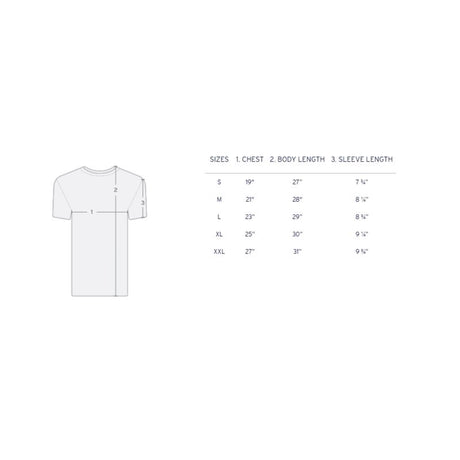 Costa M Short Sleeve Men's Crew Neck Washed Black Species Shield Tee Shirt