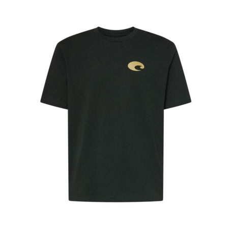 Costa XL Short Sleeve Men's Crew Neck Washed Black Species Shield Tee Shirt