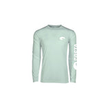 Costa XXL Long Sleeve Men's Crew Neck Mint Technical Crew Tee Shirt