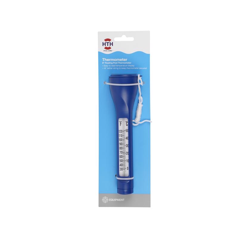 HTH Pool Thermometer 8 in. H X 2 in. W X 2.2 in. L