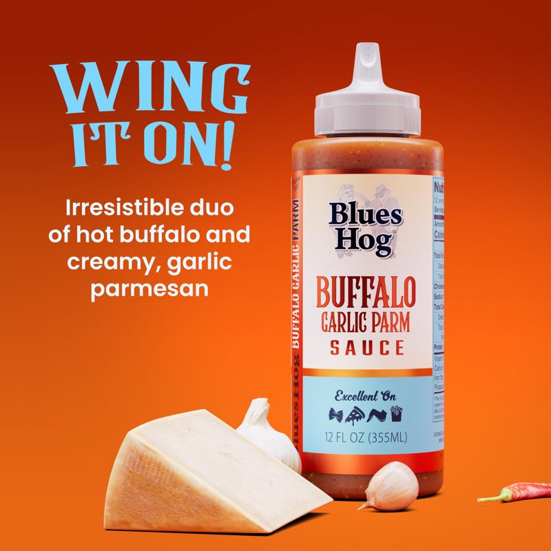 Blues Hog Buffalo Garlic Parmesan Sauce 12 oz