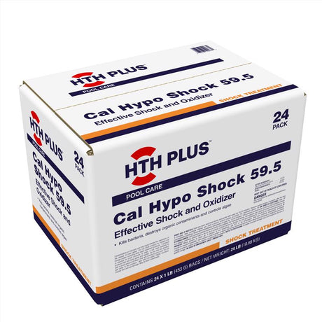 HTH Plus Granule Cal-Shock 1 lb, Pack of 24