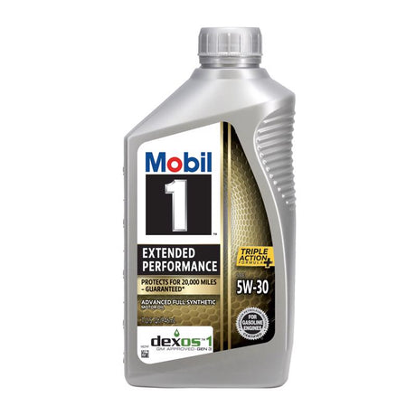 Mobil 1 Extended Peformance 5W-30 Gasoline Synthetic Motor Oil 1 qt, Pack of 6