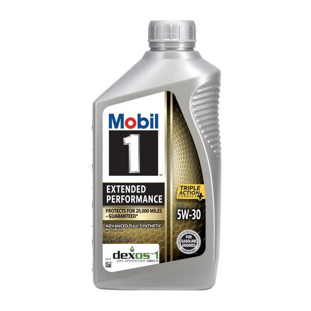 Mobil 1 Extended Peformance 5W-30 Gasoline Synthetic Motor Oil 1 qt, Pack of 6