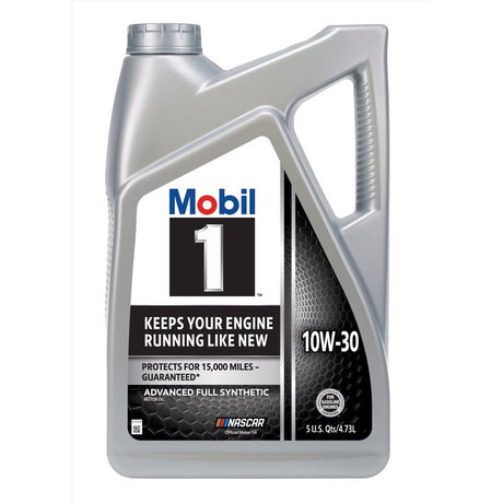 Mobil 1 10W-30 Gasoline Motor Oil 5 qt, Pack of 3