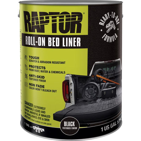Raptor Black Truck Bed Liner Kit 1 gal