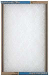 AAF 220-700-051 Air Filter, Disposable, 1 in Thick, 20 in L, 20 in W, Chipboard Frame, Pack of 12