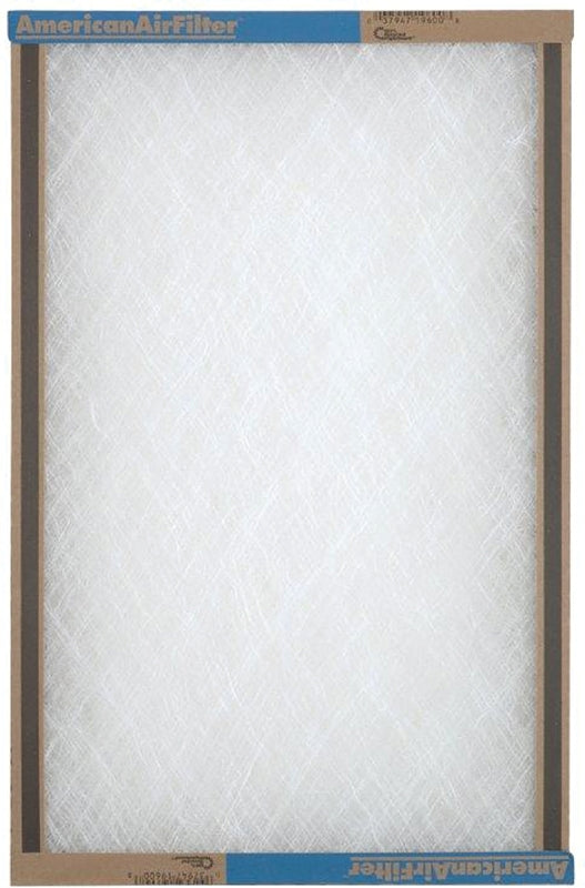 AAF 220-700-051 Air Filter, Disposable, 1 in Thick, 20 in L, 20 in W, Chipboard Frame, Pack of 12