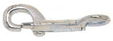 Campbell T7600311 Rigid Eye Bolt Snap, 5/8 in, 70 lb Working Load, Malleable Iron, Zinc