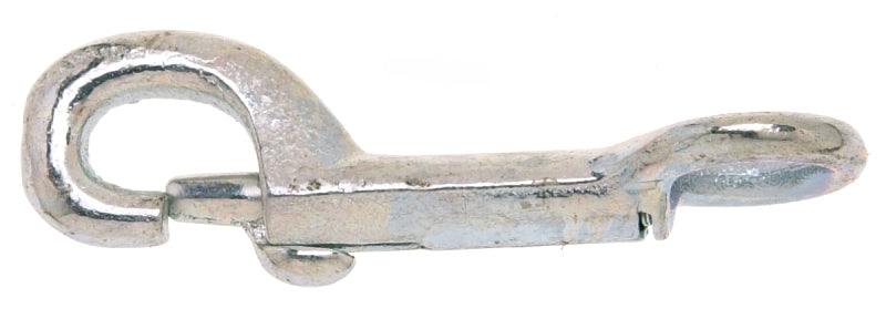 Campbell T7600311 Rigid Eye Bolt Snap, 5/8 in, 70 lb Working Load, Malleable Iron, Zinc