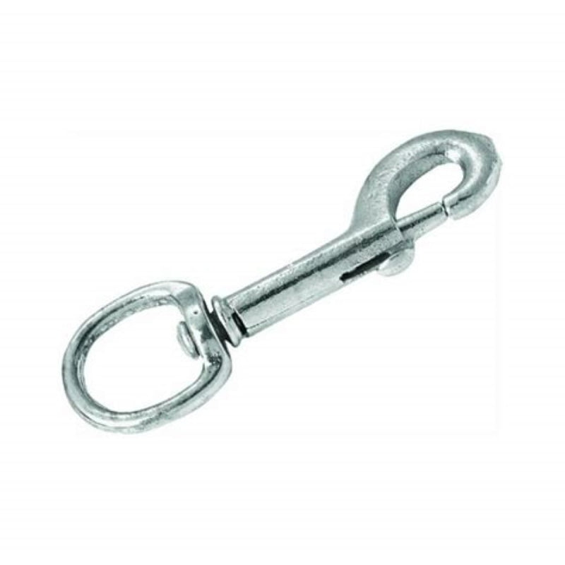 Campbell T7605801 Swiveling Bolt Snap, 5/8 in, 110 lb Working Load, Iron/Steel, Zinc-Plated