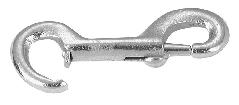 Campbell T7606011 Rigid Eye Bolt Snap, 3/8 in, 60 lb Working Load, Iron/Steel, Zinc-Plated