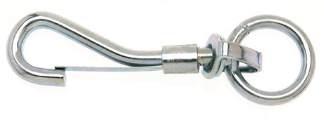 Campbell T7606301 Swiveling Spring Snap, 3/4 in, 80 lb Working Load, Iron/Steel, Zinc-Plated, Pack of 10