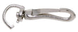 Campbell T7607702 Swiveling Spring Snap, 3/8 in, 30 lb Working Load, Iron/Steel, Nickel-Plated, Pack of 10