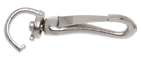 Campbell T7607702 Swiveling Spring Snap, 3/8 in, 30 lb Working Load, Iron/Steel, Nickel-Plated, Pack of 10