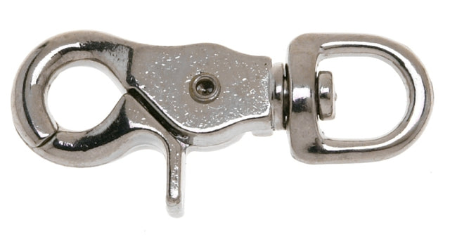 Campbell T7616412 Trigger Snap, 1/2 in, 40 lb Working Load, Zinc, Nickel-Plated